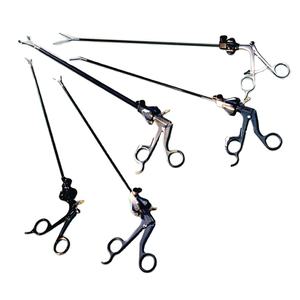 UAMED LTD-Instrumento de laparoscopia reutilizable, juego de fórceps de laparoscopia quirúrgica, herramientas laparoscópicas para cirugía abdominal, 8 piezas - Product Image 1