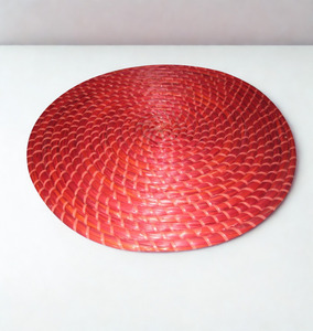 Sous-verres en jonc de mer classiques à base de bio-matériaux, produits neutres en carbone et isolants thermiques pour les importateurs internationaux écologiques - Product Image 2