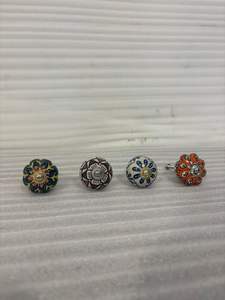 Tiradores de Cerámica Pintados a Mano, Pomos Decorativos para Gabinetes, Manijas Artísticas Únicas para Muebles, Pomos de Cerámica Premium - Product Image 2