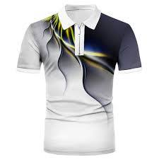 Polo Premium Abstracto Sublimado con Cierre de Cremallera de un Cuarto |   Camisa gráfica de alta definición en verde azulado y blanco |   Ropa Deportiva de Alto Rendimiento - Product Image 3