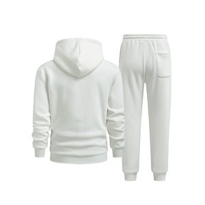 Conjunto Deportivo para Hombre, Sudadera con Cremallera de Felpa de Algodón, Pantalones para Correr, Ropa Deportiva Cómoda para el Gimnasio, Económico - Product Image 6