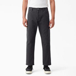 Pantalon de travail de charpentier haute visibilité, coupe droite, en toile de coton 100% de qualité supérieure, coupe-vent et respirant, fourni directement par l'usine - Product Image 1