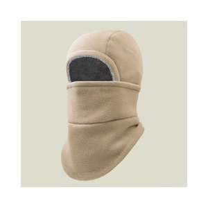 Gorro de invierno para actividades al aire libre, a prueba de viento y frío, con forro polar grueso, protector de cuello y máscara facial de forro polar. - Product Image 4