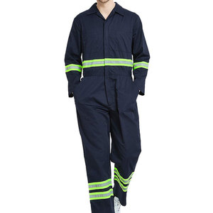 best material <b>fire</b> proof coverall waterproof Working Uniform Construction Worker Coverall Suits light weight safety coverall - Product Image 1