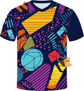 Loki Wholesale R6 Heat-Transfer Printed Polyester/Cotton Quick-dry Breathable Custom Team Name <b>Table</b> <b>Tennis</b> Badminton Jersey - Product Image 3