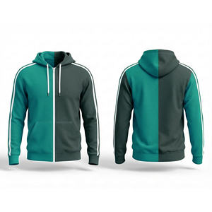 เสื้อฮู้ดซิปเต็มตัวแบบหนา, เสื้อแจ็คเก็ตขนแกะสำหรับฤดูหนาว, บริการ OEM ODM เสื้อแจ็คเก็ตมีฮู้ดสำหรับผู้ชาย ผู้หญิง และเยาวชน สำหรับการฝึกซ้อมและเล่นกีฬา - Product Image 5