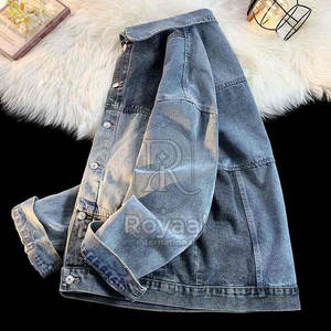 Chaqueta de invierno ligera y cómoda para hombre, estilo jeans acanalados, fácil de usar, en venta. - Product Image 4