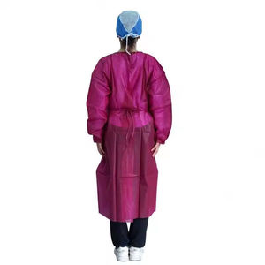 Batas de Paciente de Calidad Premium para Uso Hospitalario, Venta Caliente, Batas Personalizables para Hombre y Mujer con Bolsillos y Broches, Tela de Lana Peinada - Product Image 3