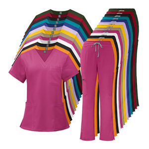 Tenues médicales personnalisées en gros : uniformes d'hôpital, pantalons jogger et blouses à manches courtes pour infirmières - Product Image 5