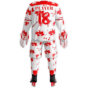 Tenue d'entraînement de hockey sur glace unisexe coupe-vent 100 % polyester avec logo et design personnalisés haute qualité 2026 - Product Image 4