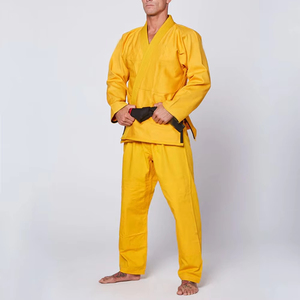 <b>Professional</b> <b>Light</b> Weight 100% Cotton Kimono BJJ GI Uniform with Front Logo Wholesale New Arrival - Product Image 3