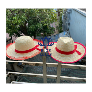Sombrero Mexicano de Paja Natural PREMIUM para Decoración de Eventos, Puestos de Festivales, Fotografía de Fiestas y Colecciones Culturales - Product Image 1