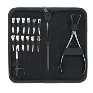Set de Accesorios para Extensiones de Cabello de Salón: Removedor de Microperlas, Gancho para Cabello, Enhebrador, Clips de Estilizado y Seccionamiento, Mini Tijeras para Recortar - Product Image 6