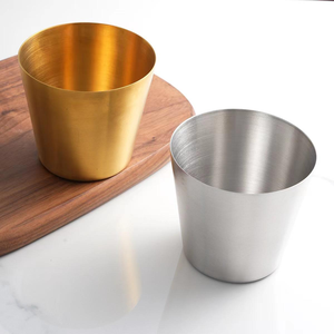 Mini-gobelet à vin et spiritueux personnalisé avec logo, verre à shot en acier inoxydable de 2 oz - Product Image 4