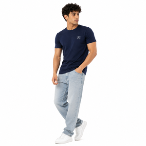 Custom Breathable Lightweight 100% Cotton Crew Neck Men's T-<b>Shirts</b> Private Label Wholesale Bulk Clothing <b>Y2K</b> USA Supplier - Product Image 5