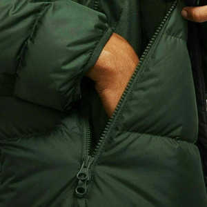 Chaqueta Acolchada Gruesa de Moda Casual para Hombre, Otoño 2026, con Capucha, Cuello Alto, Cierre de Cremallera, Estampado de Letras, Servicio OEM - Product Image 6