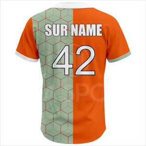 Private Label 100% Polyester <b>Baseball</b> Jersey Uniform <b>Set</b> Summer Low MOQ Fast Delivery Breathable Team Sportswear Manufacturer - Product Image 3