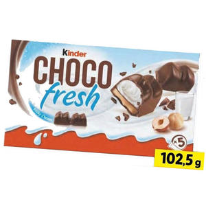 Chocolate con leche relleno de chocolate fresco para niños, 5 x 20,5 g - Product Image 3