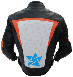 2026 Custom Unisex Genuine Cowhide Leather Motorbike <b>Racing</b> <b>Jacket</b> CE Approved Windproof All Seasons - Product Image 2