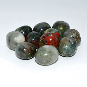 Venta al por mayor de piedras de ágata de sangre africana natural de alta calidad, pulidas, para decoración del hogar, Buda, budismo, para mujeres. - Product Image 3