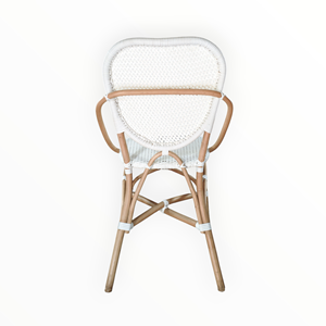 Silla Bistro Más Popular para Cafetería, Restaurante, Espacios Públicos Residenciales - Mimbre Sintético Natural con Garantía de Tejido de 3 Años - Product Image 4