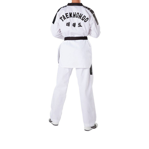 Uniforme de Taekwondo Dobok Personalizado, Bordado Personalizado, Ropa de Entrenamiento Ligera para Dojo ITF/WTF para Adultos, para Competencia - Product Image 4
