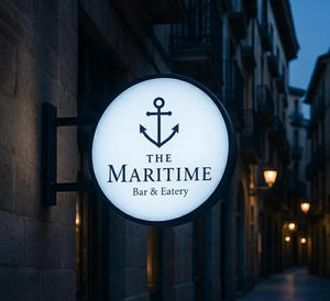 Enseigne extérieure personnalisée double face, <span class=keywords><strong>grand</strong></span> format, attrayante, pour magasin, enseigne plate <span class=keywords><strong>vide</strong></span>, boîte à lumière - Product Image 1