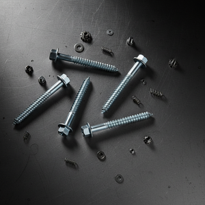 Tornillos de Rosca Gruesa para Madera, de Acero al Carbono CLASE 4, Galvanizados en Caliente, Resistentes a la Corrosión, con Cabeza Hexagonal Externa, Métricos/Pulgadas, DIN 571 - Product Image 4