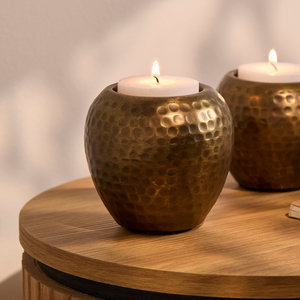 Premium Decorative <b>Gold</b> <b>Candle</b> <b>Holder</b> | Tabletop Accent for Wedding & Event Decoration - Product Image 6