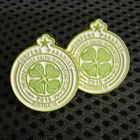 Badges métalliques vintage personnalisés à faible MOQ avec épingle de sûreté et paillettes, épingles de revers promotionnelles écologiques imprimées en sérigraphie