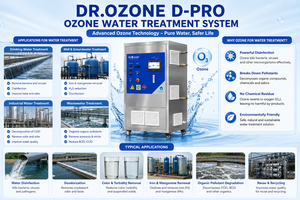 Générateur d'ozone industriel pour le traitement de l'eau 300g/h 500g/h 2000g/h Système d'ozone à commande PLC - Product Image 4