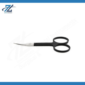 Professional Beauty Stainless Steel Cuticle <b>Scissors</b> Straight Blade Sharp Tip Precise Trimming Durable Manicure Pedicure Nail - Product Image 2