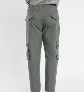 Pantalon cargo léger grande taille pour homme, vêtements de randonnée et de plein air, pantalon cargo homme uni, coupe ample - Product Image 2