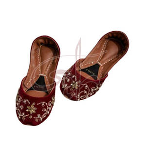 Estilo Único, Hecho a Medida, Color Sólido, Antideslizante, Suela Antideslizante, Ligero, Gran Venta, Khussa para Mujer Más Vendida, en Stock - Product Image 2