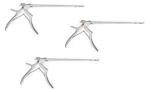 Poinçon chirurgical Kerrison en acier de haute qualité, pivotant, deux pièces détachables, 180 mm, 200 mm, 230 mm, certifié CE ISO par Grip Surgical - Product Image 4