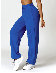 Pantalones Deportivos Casuales de Felpa Francesa de Alta Calidad, Holgados, con Cordón en la Cintura, Estilo Baggy, de Pierna Ancha y Recta para Hombre - Product Image 2