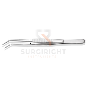 Pinzas de Algodón Anguladas de Acero Inoxidable, Instrumento Quirúrgico Dental, CE ISO 13485 de Blush Surgical - Product Image 5