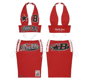 Conjunto de Bikini Deportivo de 3 Piezas para Mujer, Estilo Sólido, Ecológico, con Logotipo Frontal Personalizado y Pantalones Cortos - Product Image 3