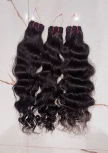 Paquetes de Cabello Humano Indio Virgen Liso de Primera Calidad al por Mayor, Cabello Humano Indio Virgen Liso Negro Natural de Alta Calidad - Product Image 2