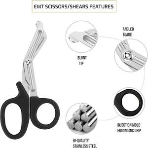 Tijeras Médicas Tuff Cut de Alta Resistencia con Borde Dentado, Color Rosa, Clase II, Certificadas ISO13485 para Uso en Escuelas de Medicina y Clínicas - Product Image 6