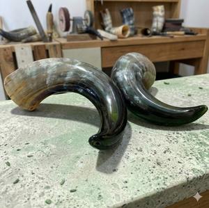 Coupe à boire en corne de bœuf Viking de qualité supérieure, faite à la main, écologique, au meilleur prix - Product Image 1
