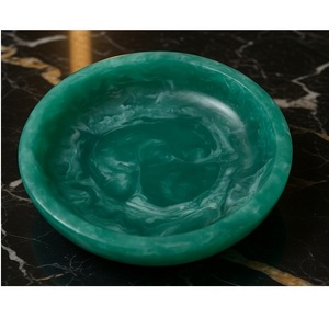 Resin Salad Food Bowl Kitchen Hotel Table Decoration <b>Party</b> Use Eco-Friendly Dishwasher Safe Customizable Logo Serving Use Bow - Product Image 3