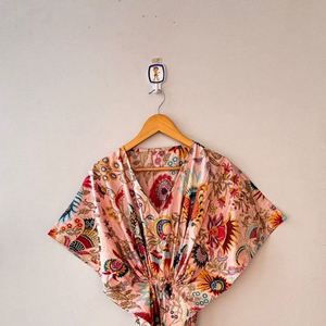 Kaftan en coton, dernière mode, robe décontractée pour grandes tailles, taille naturelle, kaftan indien fait main en coton, vêtements d'été, tenue de soirée - Product Image 1