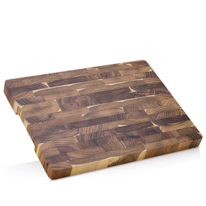 Ensemble de 3 planches à découper en bois d'acacia de luxe au design moderne pour la cuisine, avec poignée, qualité supérieure, vente en gros - Product Image 5