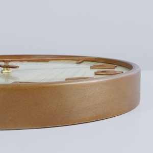 Hot Selling Eco-Friendly Silent Movement Wooden <b>Clocks</b> Handcrafted with Natural Grain <b>for</b> Home Office Decor Natural Wood Items - Product Image 4