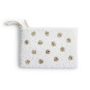 Monedero de tela hecho a mano con cuentas, compacto, con cremallera, para niñas y mujeres, de alta calidad, de la marca BY MULTI CRAFT. - Product Image 3