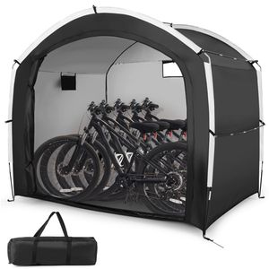 Tenda per Deposito Biciclette da Esterno 7,2 X 5,1 X 6 Piedi, Riparo Impermeabile per 5 Biciclette - Product Image 3