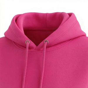 Ensemble short 2 pièces rose à capuche pour femme, imprimé géométrique, en polaire, décontracté, coupe ample, au-dessus du genou, imprimé numérique, printemps-été - Product Image 4