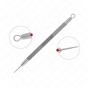 Kit Extractor de Puntos Negros y Acné de Acero Inoxidable, Herramientas Profesionales para Limpieza de Poros con Marca Privada - Product Image 3