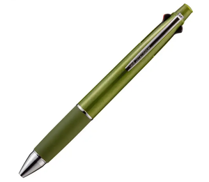 Stylo multifonction Uni Jetstream 4&1, 4 couleurs, pointe bille 0,5 mm et crayon mécanique 0,5 mm, encre fluide, ergonomique (MSXE5-1000-05) - Product Image 4